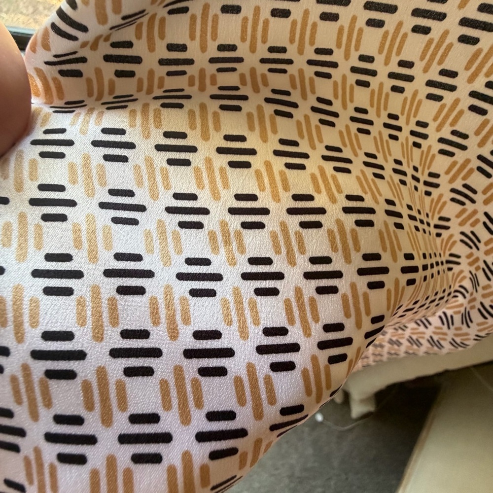 Ann Taylor - Geometric button down dress - Picture 4 of 5